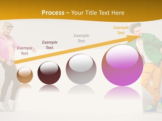 Boy Man Team PowerPoint Template