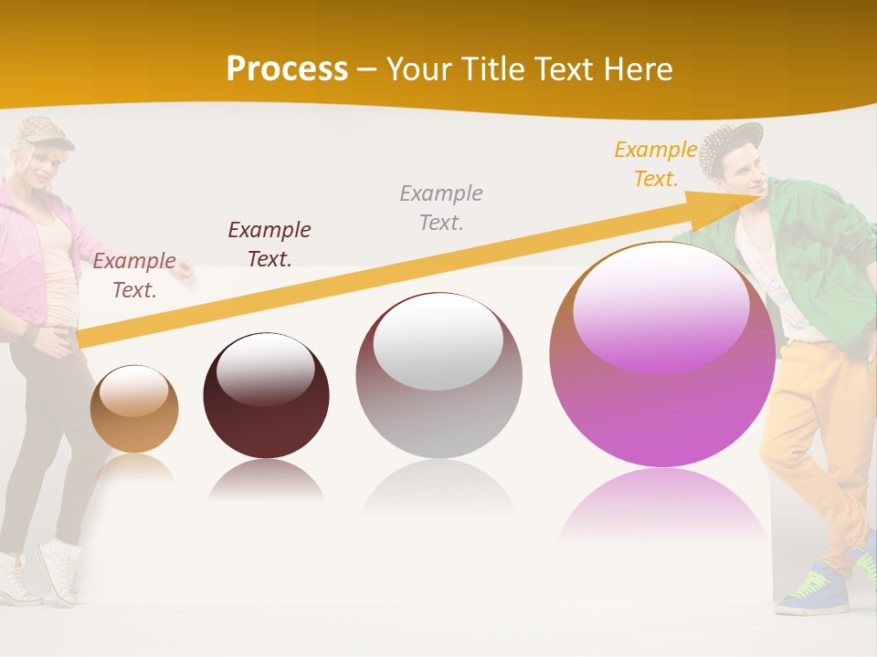 Boy Man Team PowerPoint Template