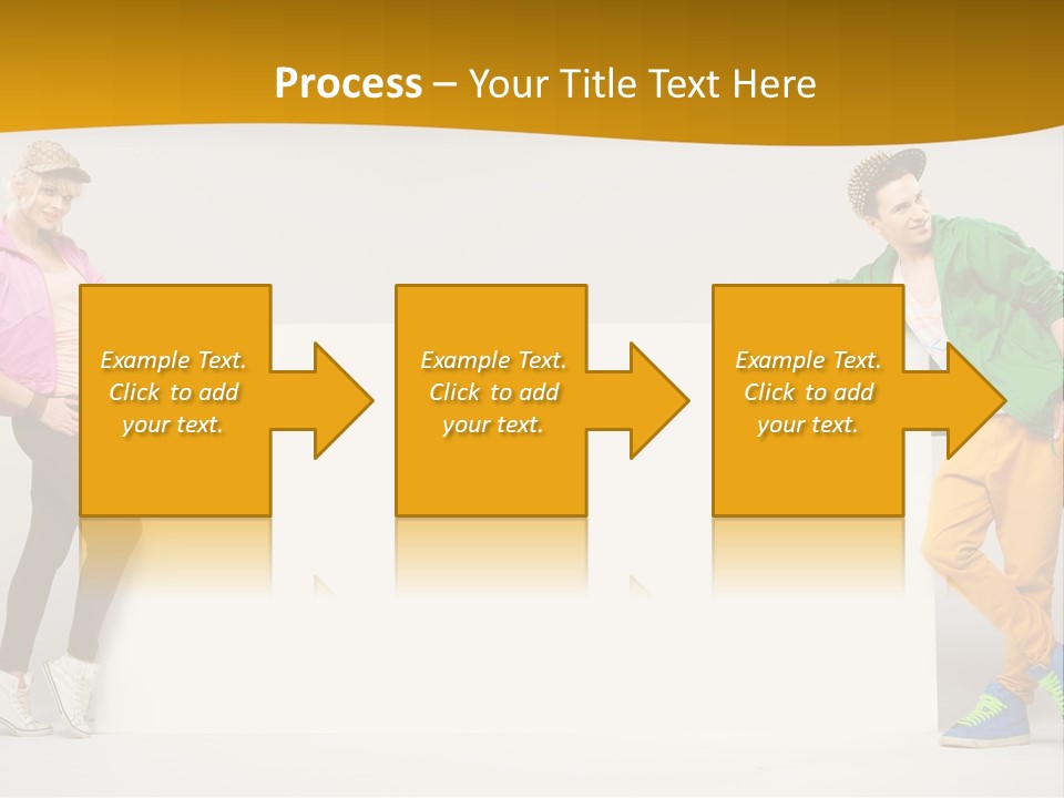 Boy Man Team PowerPoint Template