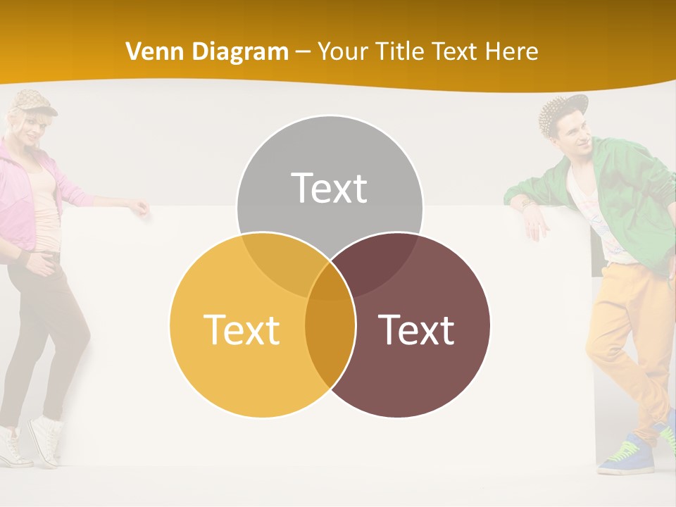 Boy Man Team PowerPoint Template