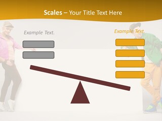 Boy Man Team PowerPoint Template