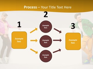 Boy Man Team PowerPoint Template