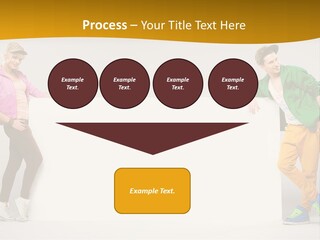 Boy Man Team PowerPoint Template