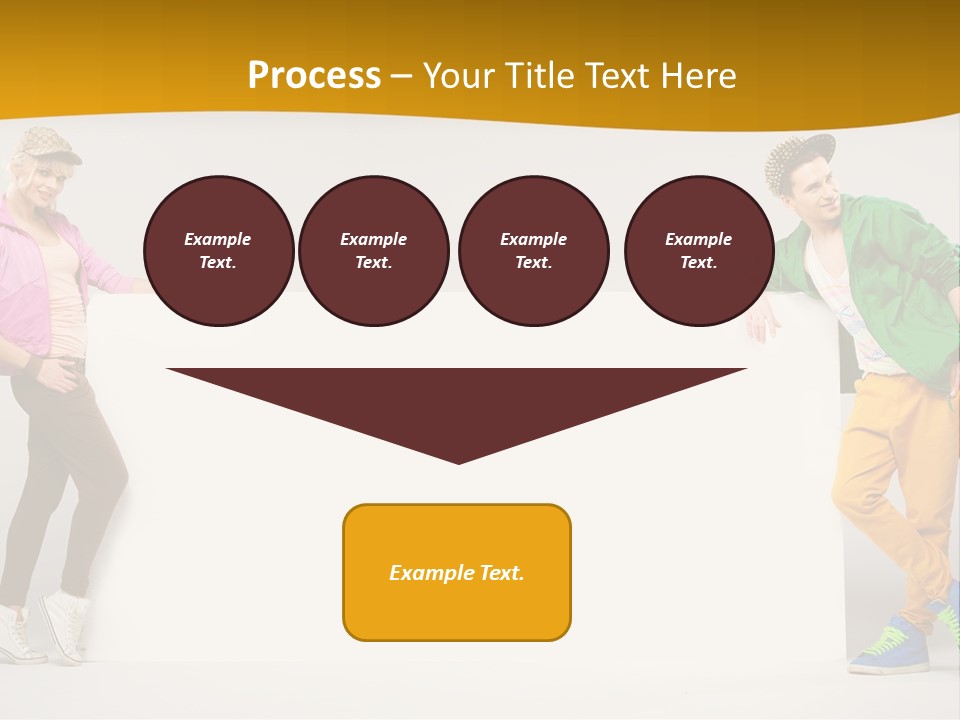 Boy Man Team PowerPoint Template