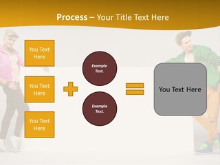 Boy Man Team PowerPoint Template