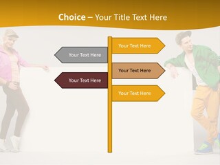 Boy Man Team PowerPoint Template