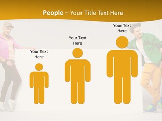 Boy Man Team PowerPoint Template