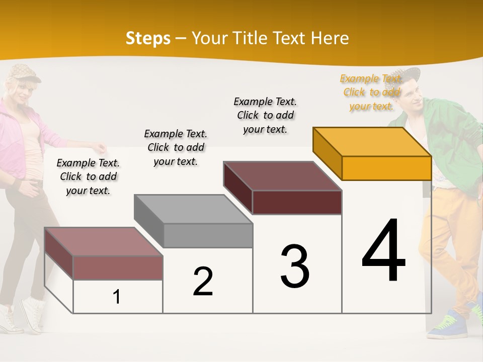 Boy Man Team PowerPoint Template