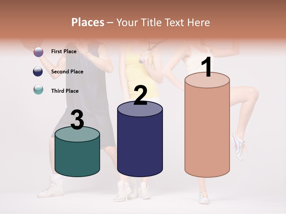 Torso Training Energy PowerPoint Template