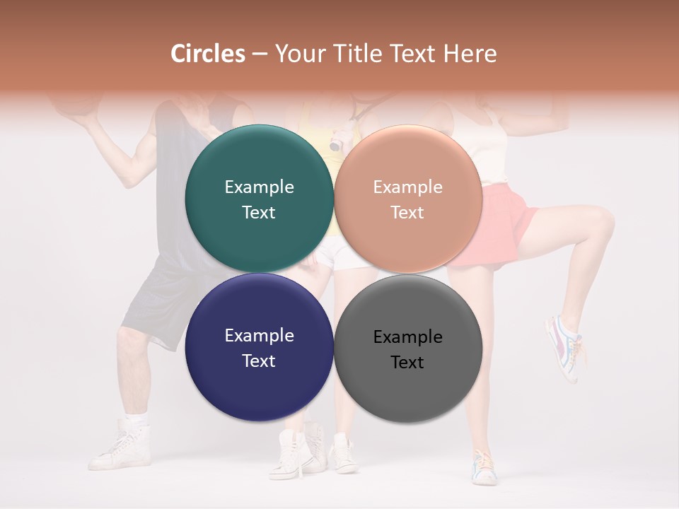 Torso Training Energy PowerPoint Template