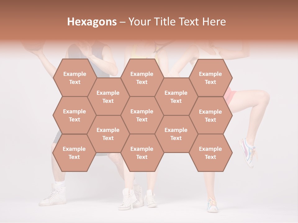 Torso Training Energy PowerPoint Template