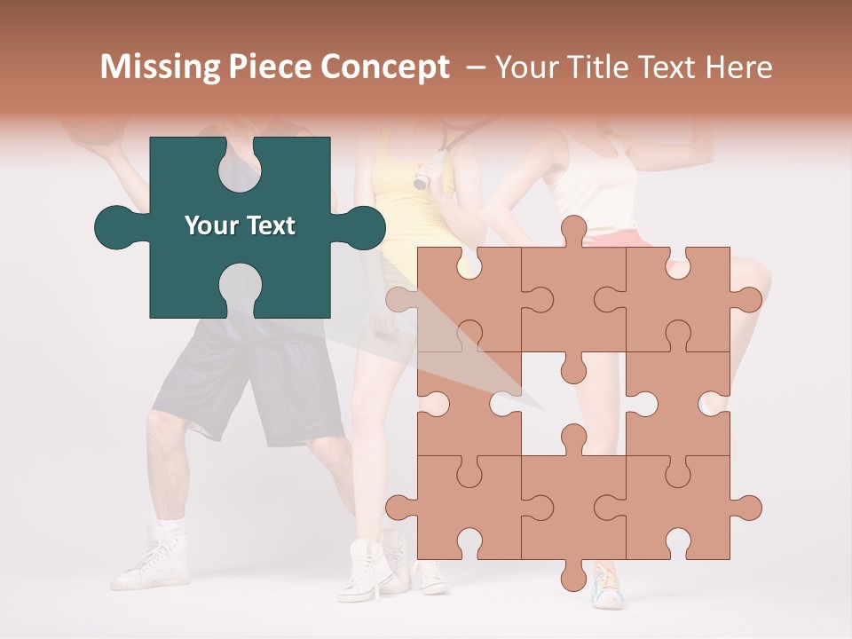 Torso Training Energy PowerPoint Template