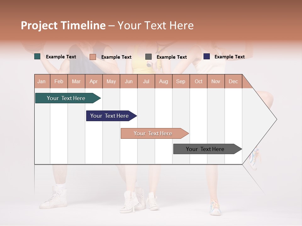 Torso Training Energy PowerPoint Template