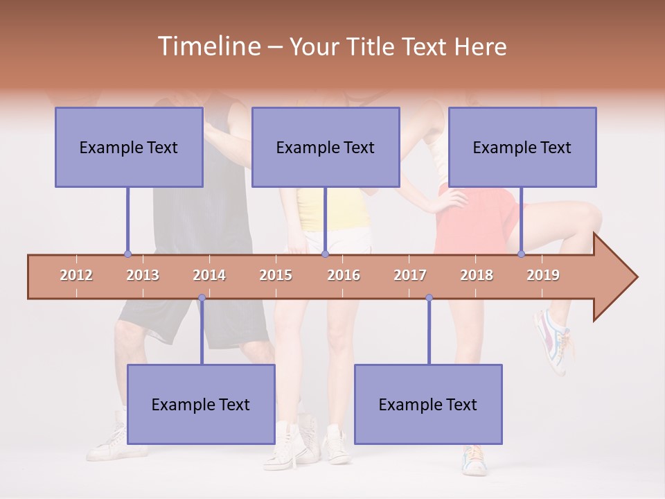 Torso Training Energy PowerPoint Template