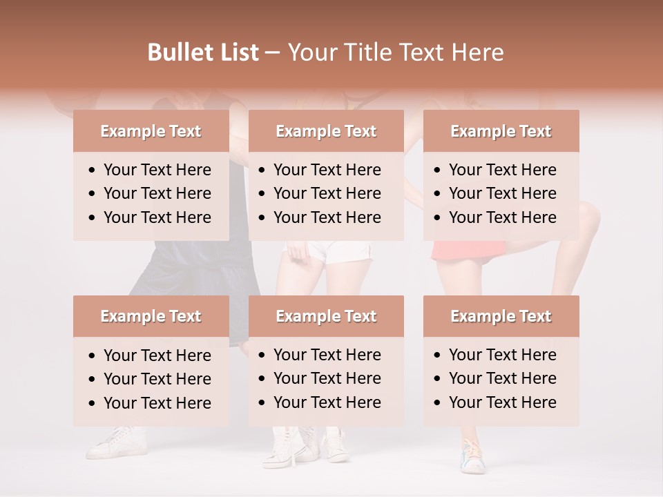 Torso Training Energy PowerPoint Template