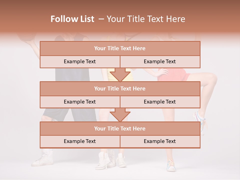 Torso Training Energy PowerPoint Template
