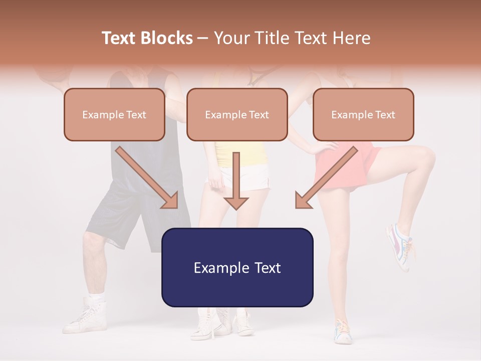 Torso Training Energy PowerPoint Template