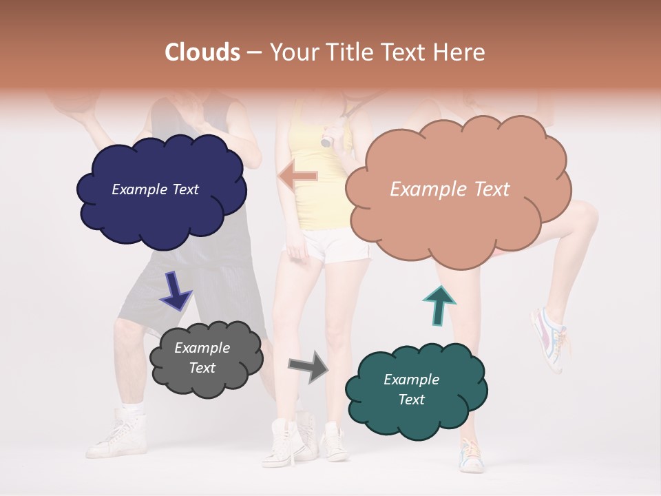 Torso Training Energy PowerPoint Template