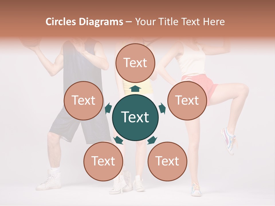 Torso Training Energy PowerPoint Template