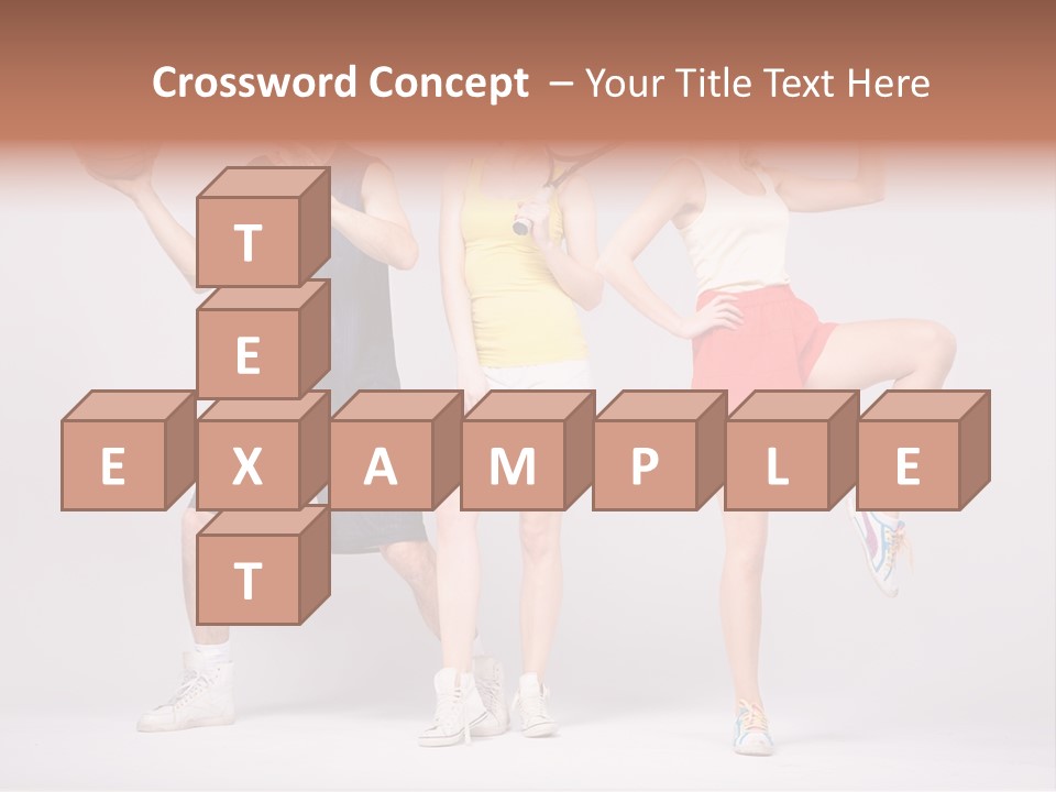 Torso Training Energy PowerPoint Template
