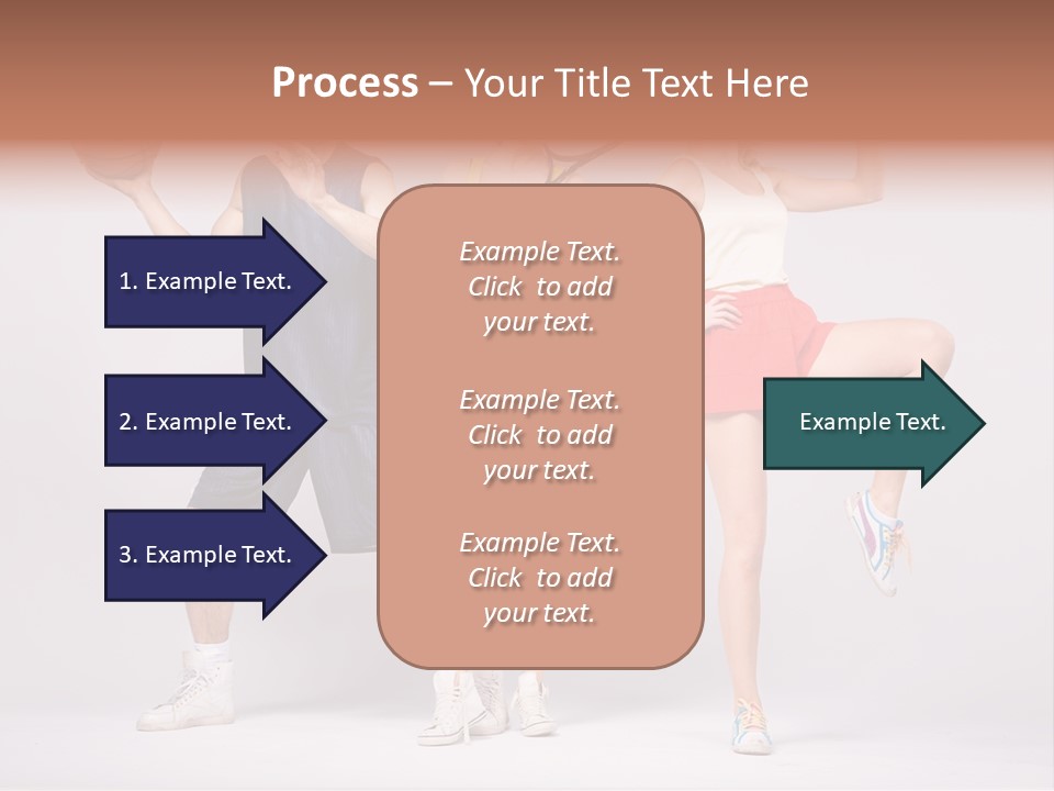 Torso Training Energy PowerPoint Template