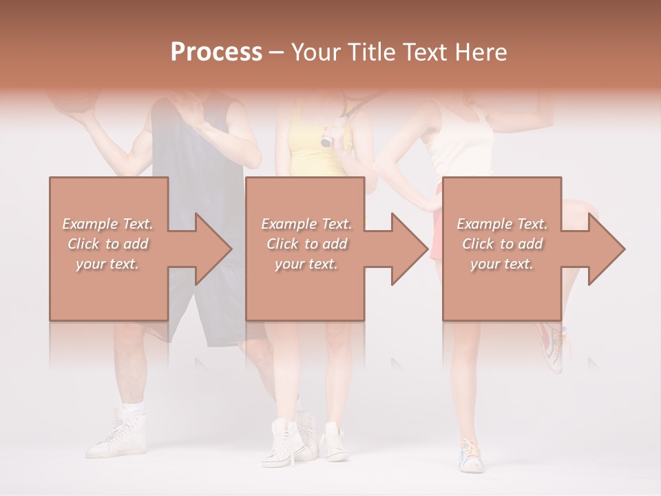Torso Training Energy PowerPoint Template