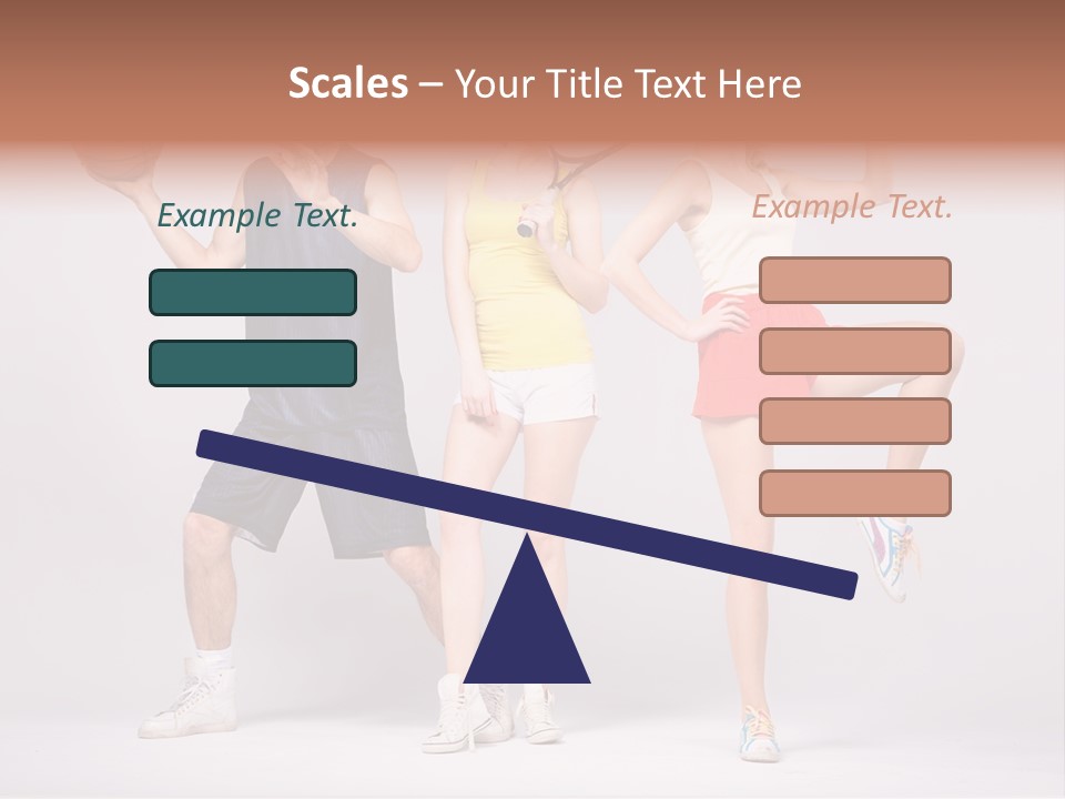 Torso Training Energy PowerPoint Template