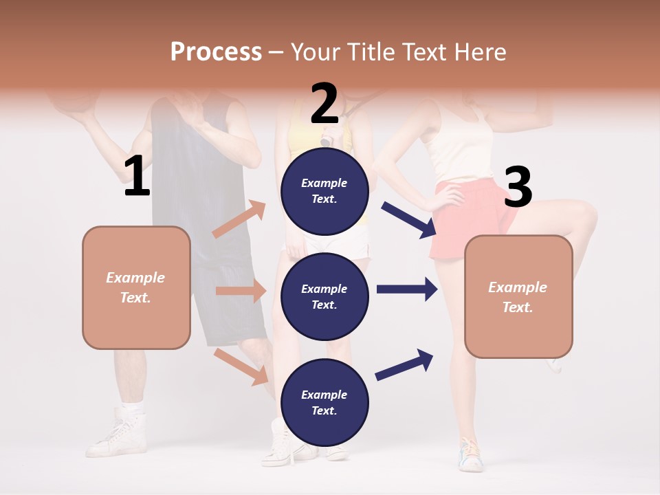 Torso Training Energy PowerPoint Template