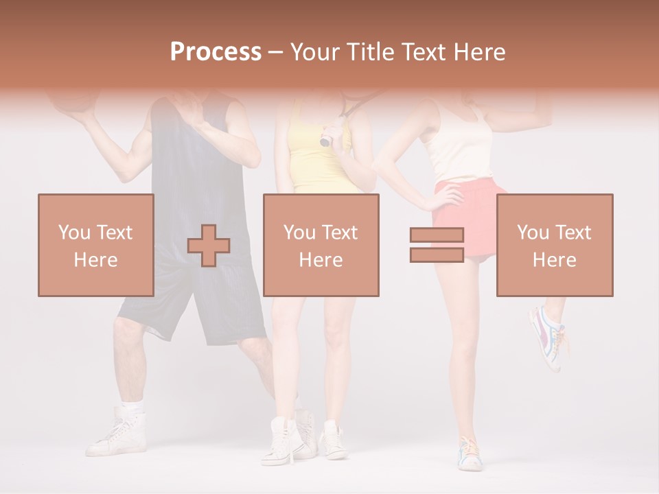 Torso Training Energy PowerPoint Template
