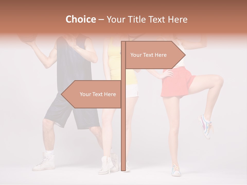 Torso Training Energy PowerPoint Template