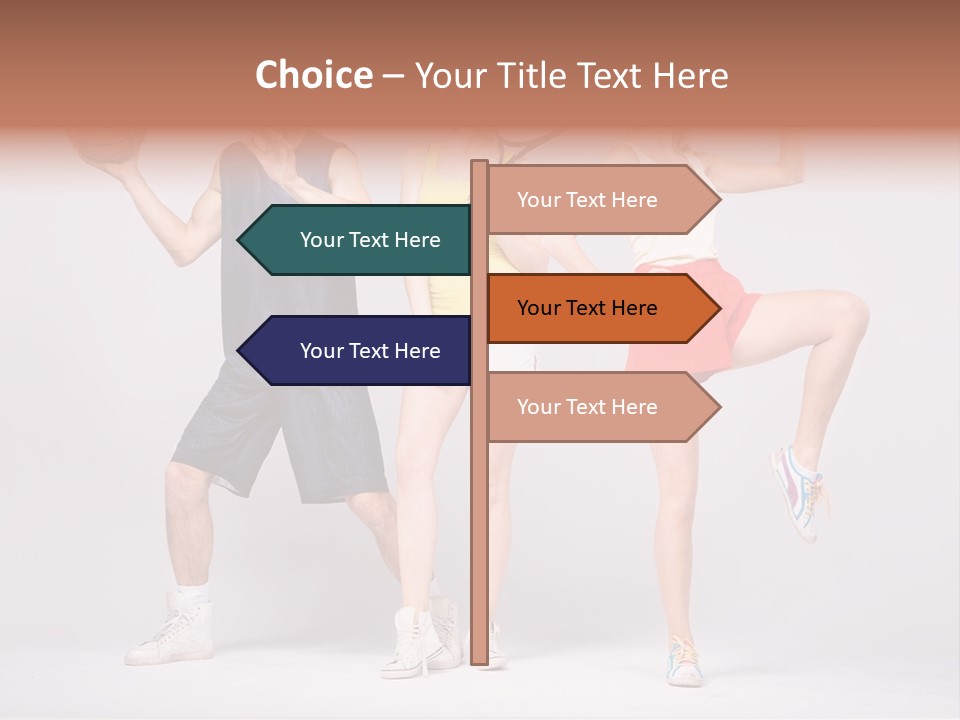 Torso Training Energy PowerPoint Template
