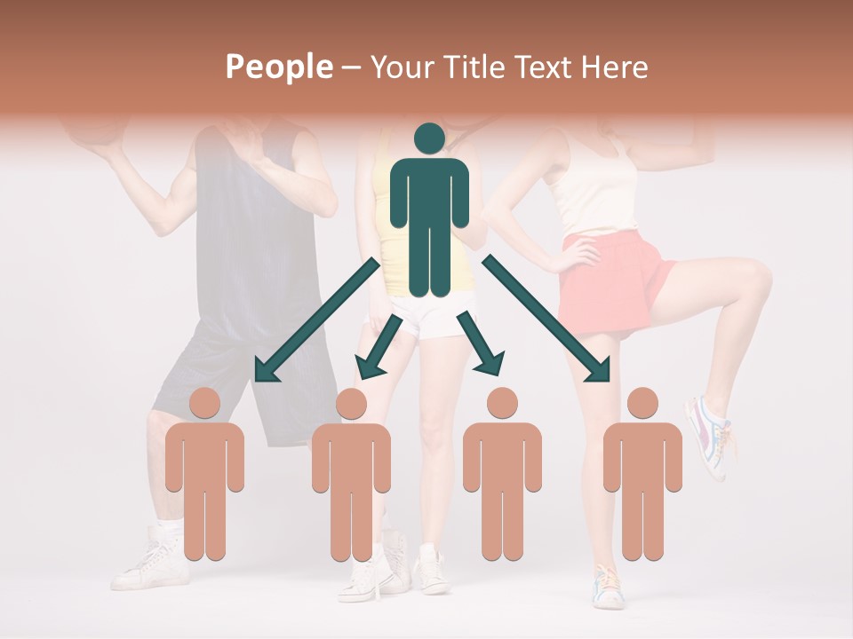 Torso Training Energy PowerPoint Template