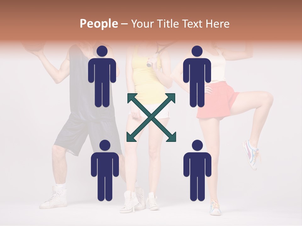 Torso Training Energy PowerPoint Template