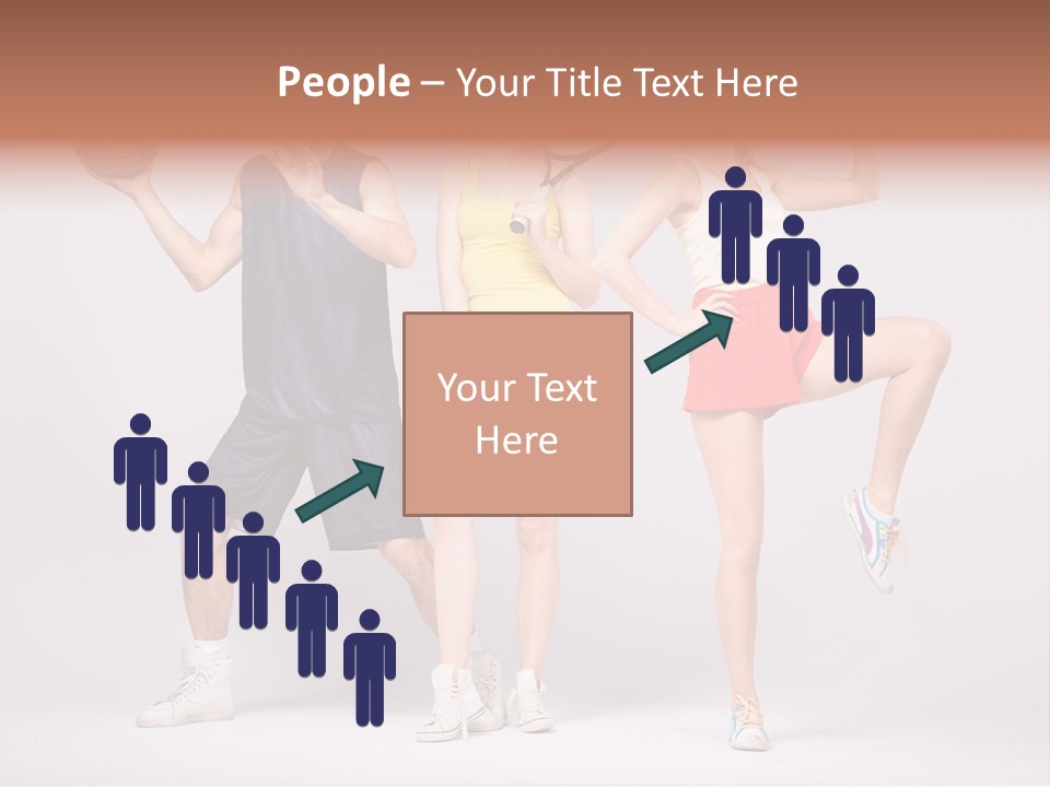 Torso Training Energy PowerPoint Template