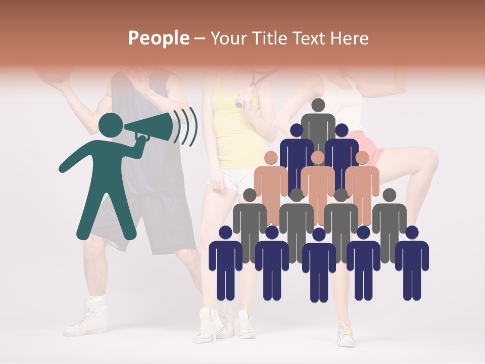 Torso Training Energy PowerPoint Template