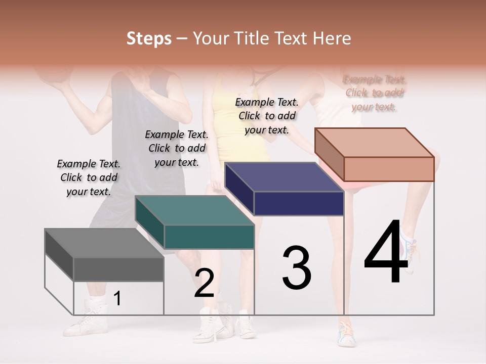 Torso Training Energy PowerPoint Template