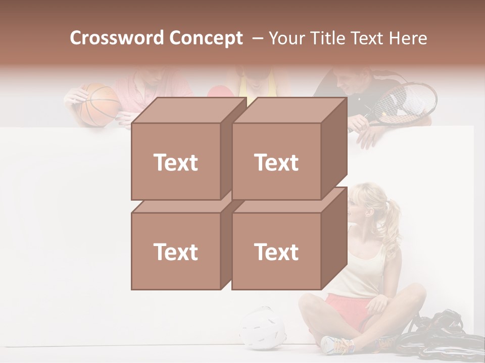 Power Handsome Activity PowerPoint Template