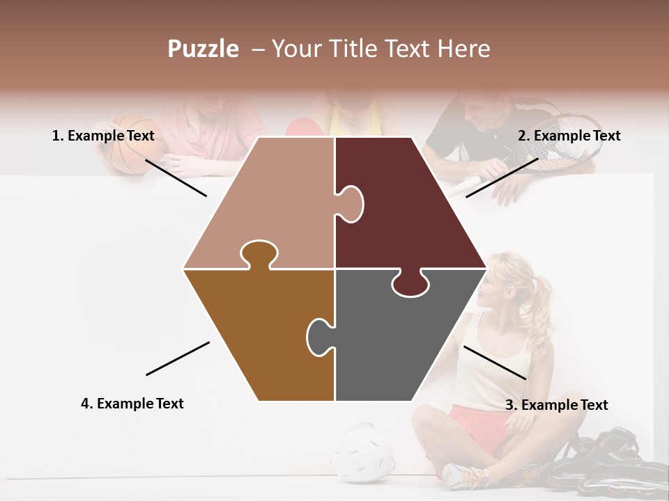 Power Handsome Activity PowerPoint Template