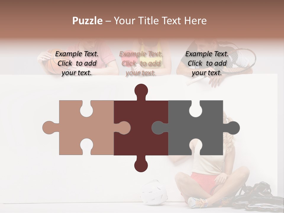 Power Handsome Activity PowerPoint Template