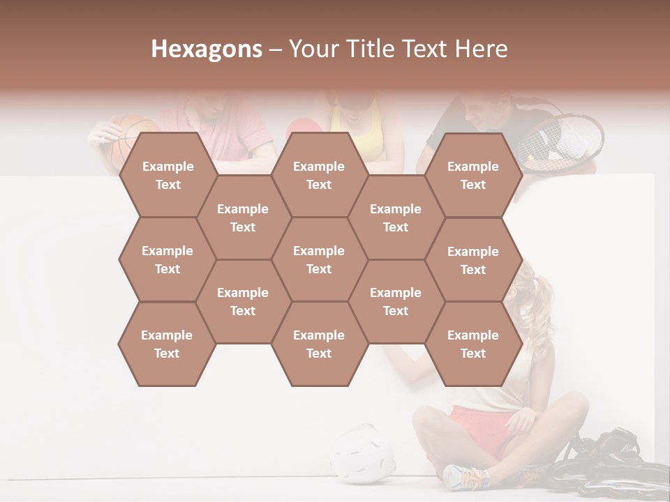 Power Handsome Activity PowerPoint Template