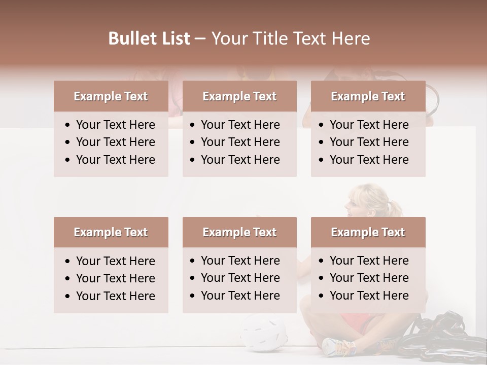 Power Handsome Activity PowerPoint Template