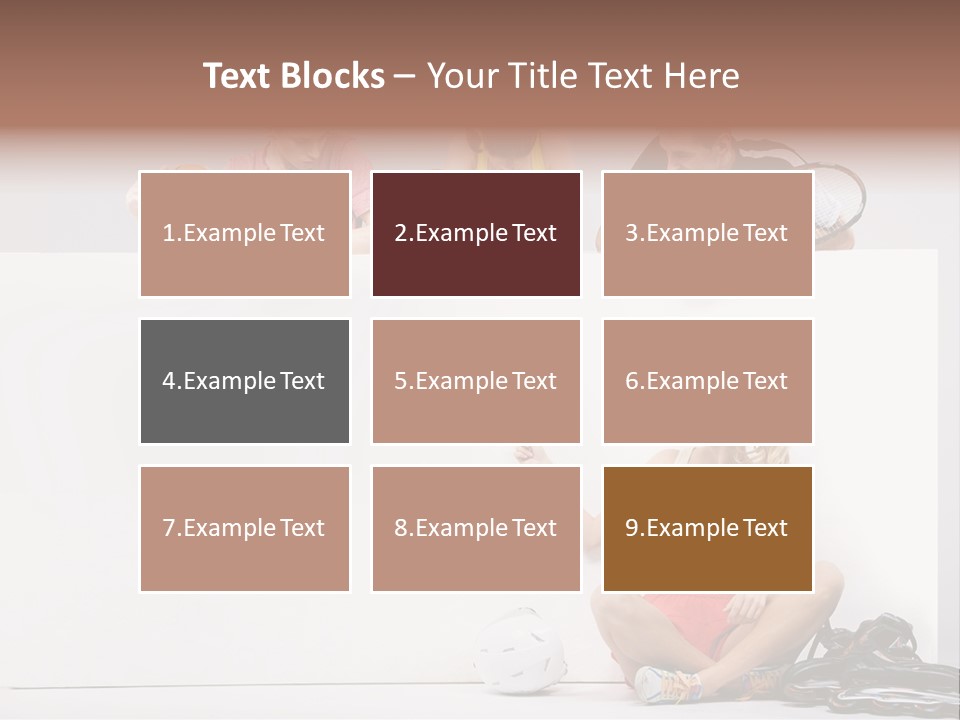Power Handsome Activity PowerPoint Template