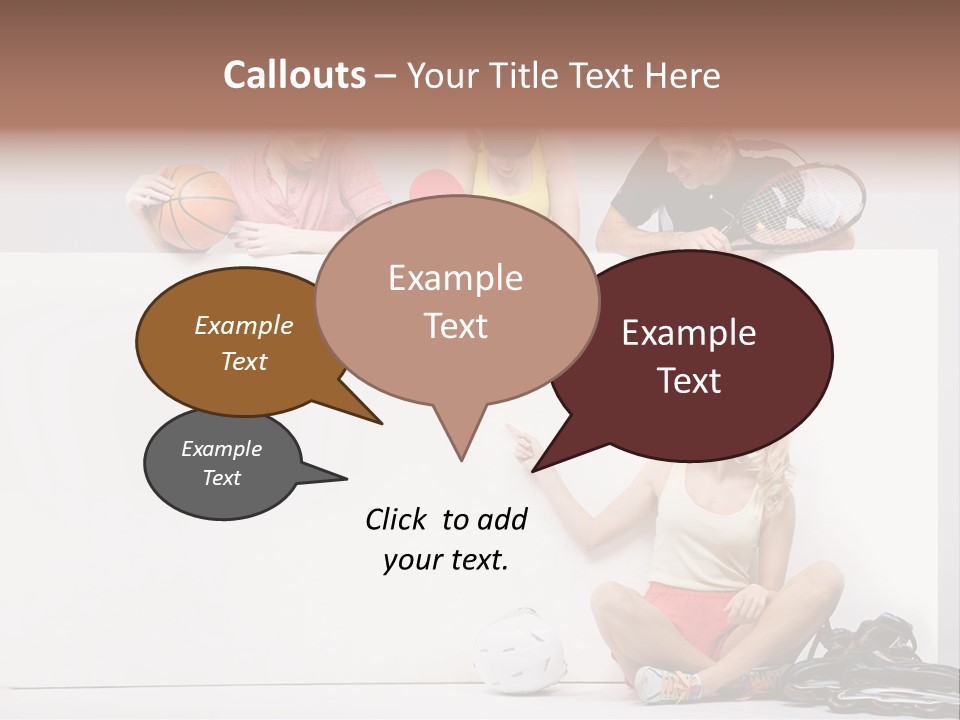 Power Handsome Activity PowerPoint Template