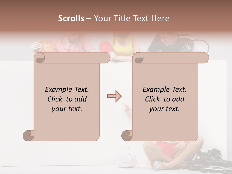 Power Handsome Activity PowerPoint Template