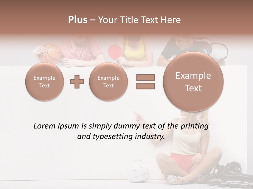 Power Handsome Activity PowerPoint Template