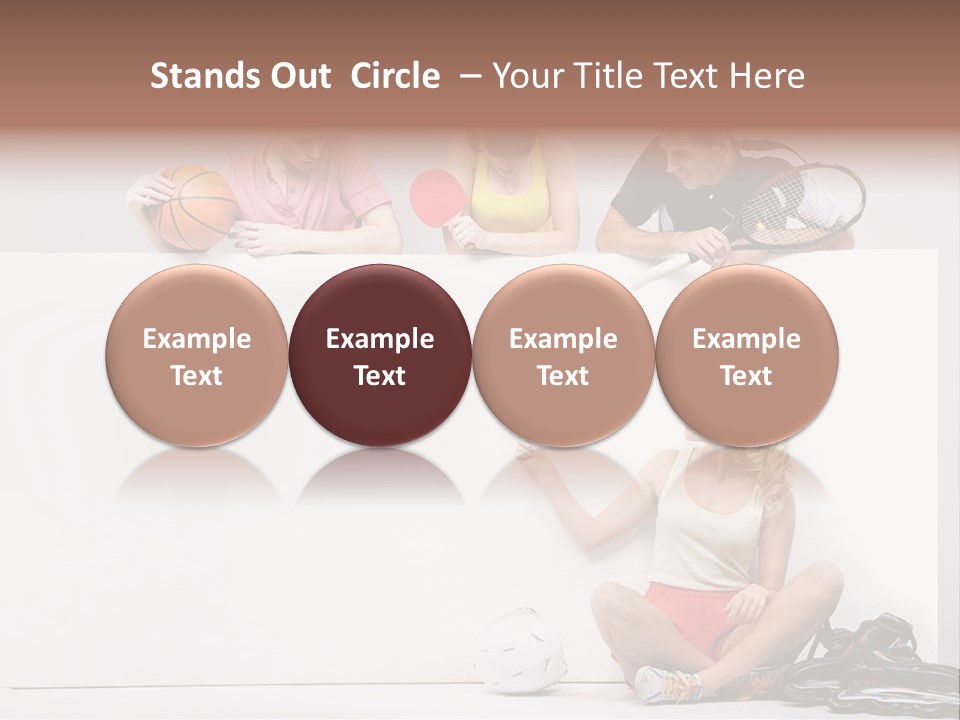 Power Handsome Activity PowerPoint Template