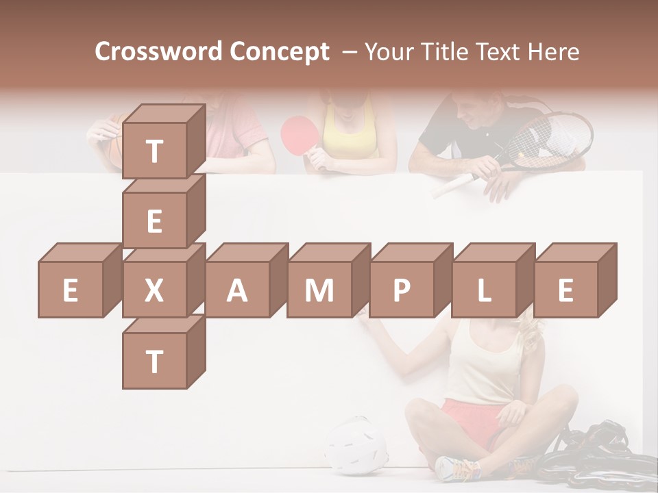 Power Handsome Activity PowerPoint Template