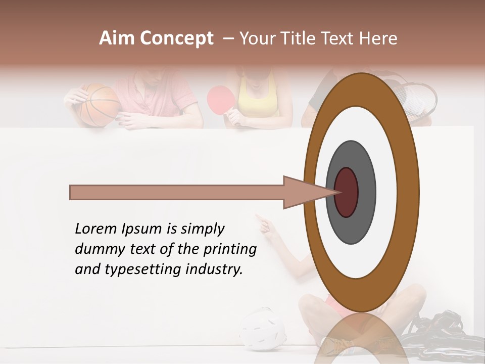 Power Handsome Activity PowerPoint Template