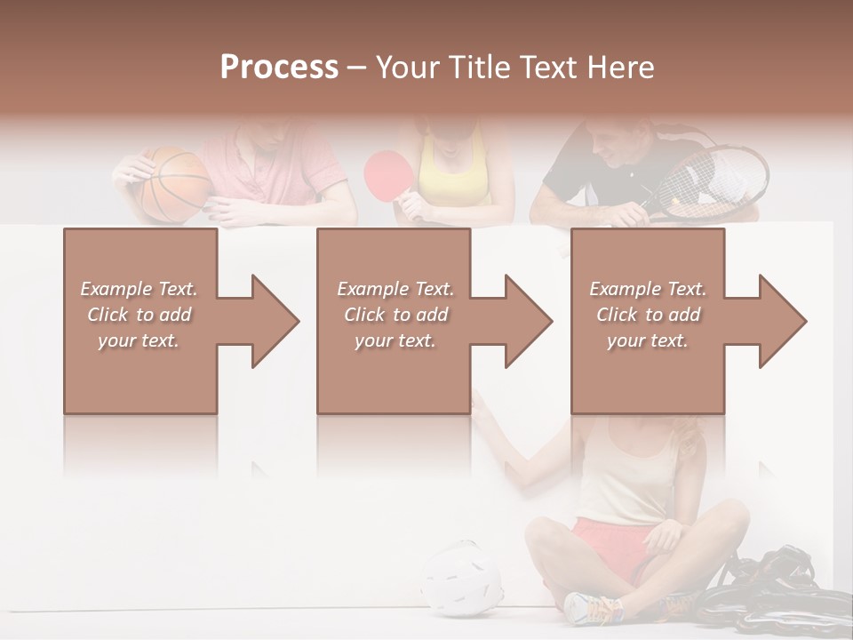 Power Handsome Activity PowerPoint Template