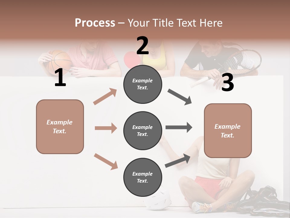 Power Handsome Activity PowerPoint Template